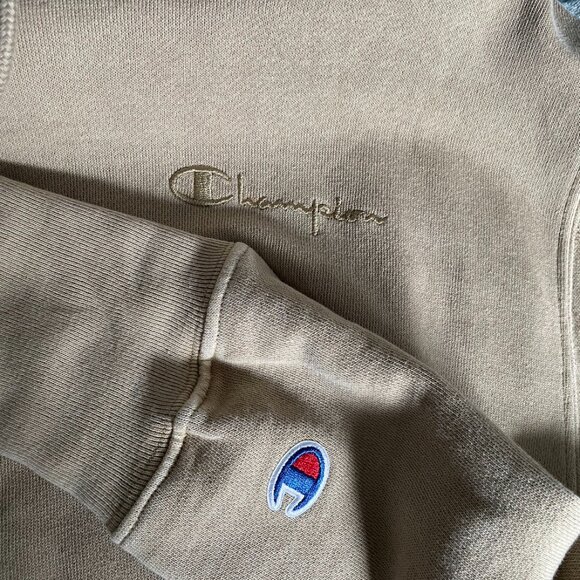 Champion Vintage Dye Hoodie Sweatshirt - Picture 4 of 5